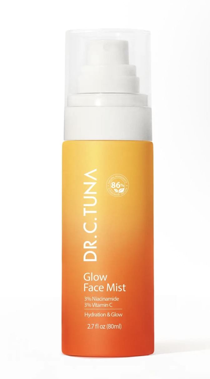 Dr. C. Tuna Glow Face Mist bottle